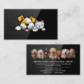 Groep Honden Visitekaartje (Voorkant / Achterkant)