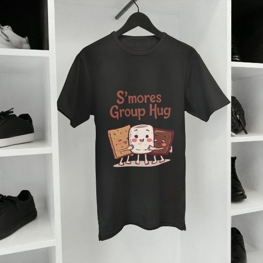 Groep Hug Funny Smore's Marshmallow Camping T-shirt