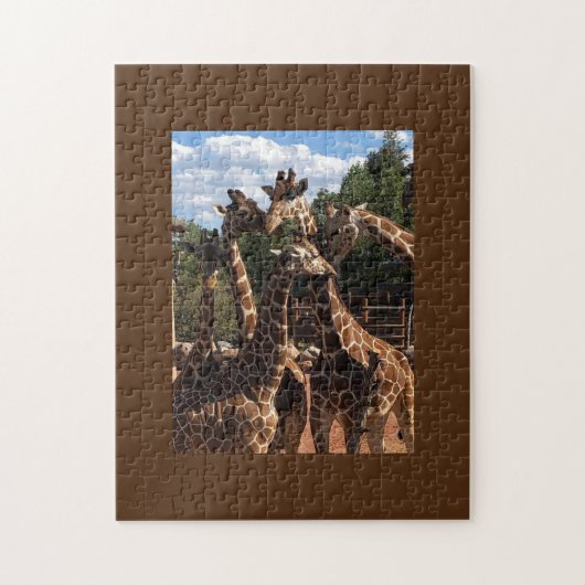 Groep Hug Jigzaag Puzzle Legpuzzel (Verticaal)