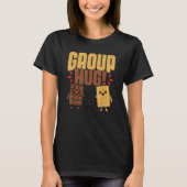 Groep Hug S'more Campfire Chocolate Marshmallow Ca T-shirt (Voorkant)