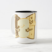 Groep Hug Tweekleurige Koffiemok (Voorkant links)