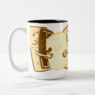 Groep Hug Tweekleurige Koffiemok