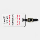 Groep ID Lanyard/Lugage Label Bagagelabel (Voorkant horizontaal)