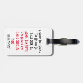 Groep ID Lanyard/Lugage Label Bagagelabel (Achterkant horizontaal)