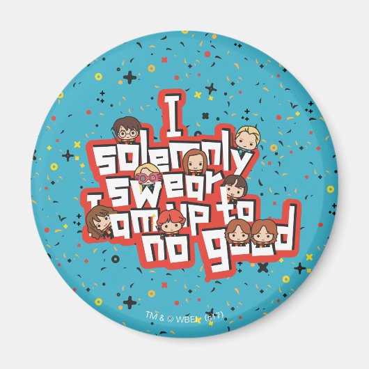 Groep "IK ZWEER DAT IK NIET GOOD™ BEN" Magneet (Voorkant)