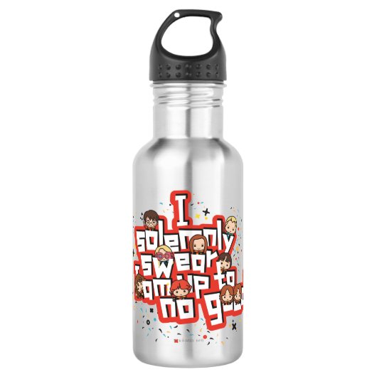 Groep "IK ZWEER DAT IK NIET GOOD™ BEN" Waterfles (Voorkant)