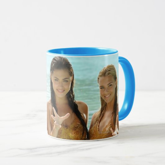 Groep in water mok (Voorkant rechts)