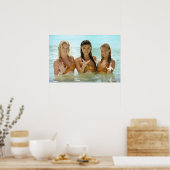 Groep in water poster (Keuken)