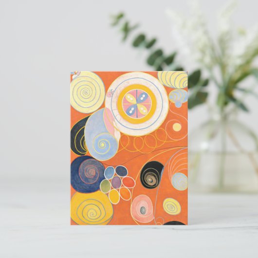 Groep IV, nr. 3. De 10 grootste jeugd, moderne kun Briefkaart (Staand voorkant)