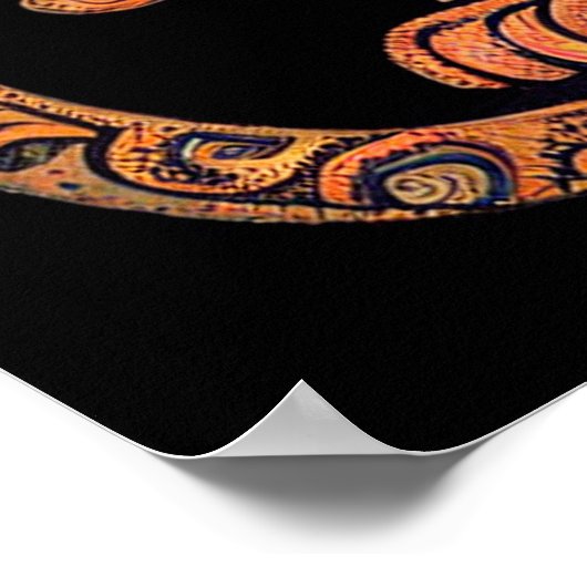 Groep katten in Victoriaans achtergrond Poster (Hoek)