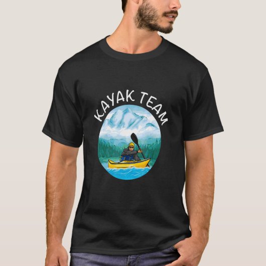 Groep kayak t-shirt (Voorkant)