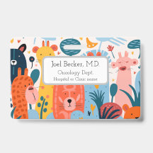 Groep kleurrijke denkbeeldige dieren