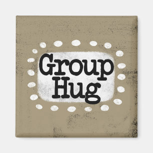 Groep Knuffel Koelkastmagneet Magneet