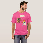 Groep Knuffel Marshmallow Smore Grappig Camping Fa T-shirt (Voorkant volledig)