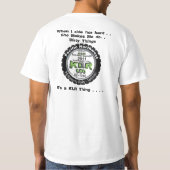 Groep logo voor Rally logo Rear. T-shirt (Achterkant)