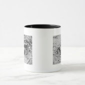 Groep Mannen buiten een mijnfoto Mok (Midden)