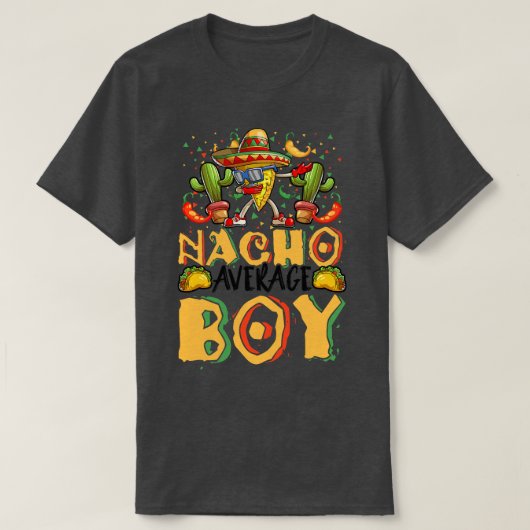 Groep Matching Cinco de Mayo Family Mexican Boy T-shirt (Design voorkant)