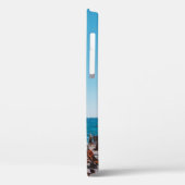GROEP MENSEN DIE DE GRAY SANDED BEACH WIT GENIETEN Case-Mate iPhone CASE (Achterkant / Links)