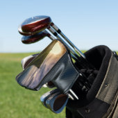 Groep mensen die op een klif staan Putter Golfheadcover (Insitu)