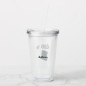 GROEP met aangepaste naam Acryl Drinkbeker (Achterkant)