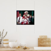 groep met santa poster (Keuken)