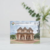 Groep monumenten Hampi - Lotus Mahal Briefkaart (Staand voorkant)