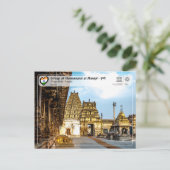 Groep monumenten in Hampi - Virupaksha Temple Briefkaart (Staand voorkant)
