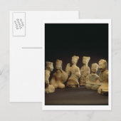 Groep muzikanten, dansers en hulpfunctionarissen ( briefkaart (Voorkant / Achterkant)