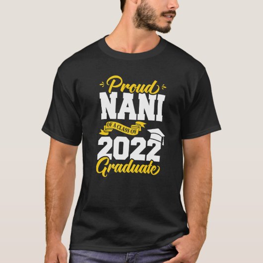 Groep Nani van 2022 Afstuderen schoolAfstudeerder T-shirt (Voorkant)