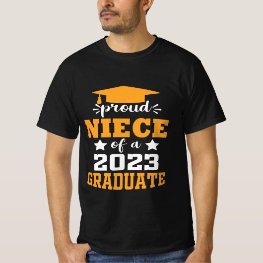 Groep NIECE van een klasse van 2023 Afstuderen Mod T-shirt (Voorkant)