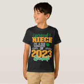 Groep NIECE van een klasse van 2023 MODERN-SCRIPT T-shirt (Voorkant volledig)