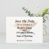 Groep Oranje Lilies Save The Date (Staand voorkant)