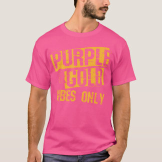 Groep Paarse gouden dag voor de middelbare school T-shirt
