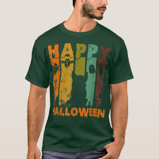 Groep Pajamas Matching Halloween Costume Retro Cor T-shirt