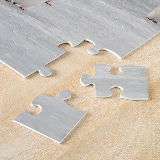 Groep pinguïns legpuzzel (Zijkant)