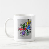 Groep robots 4 koffiemok (Links)