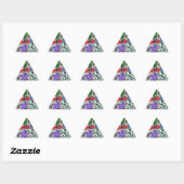 Groep robots 4 sticker (Vel)