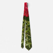 Groep Rode Geraniums Stropdas (Achterkant)