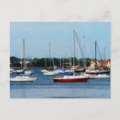Groep Sailships Newport RI Briefkaart (Voorkant)