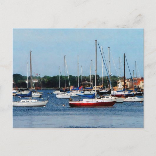 Groep Sailships Newport RI Briefkaart (Voorkant)