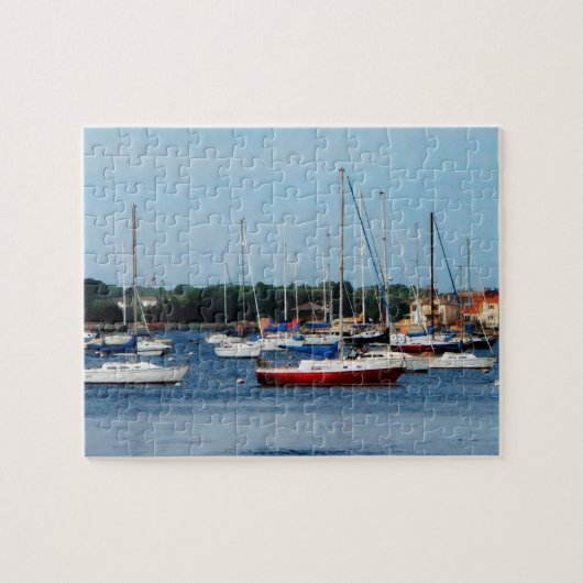 Groep Sailships Newport RI Legpuzzel (Horizontaal)