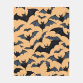 Groep schattige vleermuizen fleece deken (Voorkant)