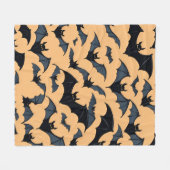 Groep schattige vleermuizen fleece deken (Voorkant (Horizontaal))