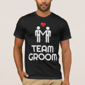 Groep Shirt voor homohuwelijk voor mannen (Voorkant)