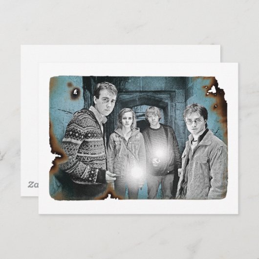 Groep Shot 1 Briefkaart (Voorkant / Achterkant)