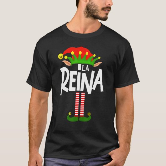 groep Soy la reina Elf , die in het Spaans bijeenk T-shirt (Voorkant)