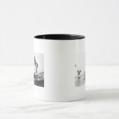 Groep Surfers in Honolulu, Hawaii Surfing Mok (Midden)