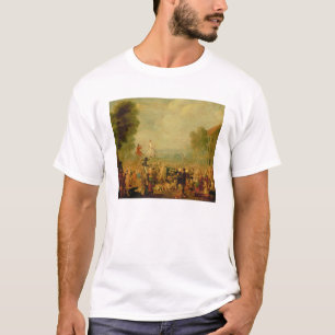 Groep van Actoren die op een Tightrope T-shirt