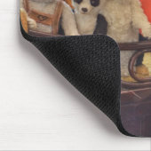 Groep van Antiek Teddy Bears Muismat (Hoek)