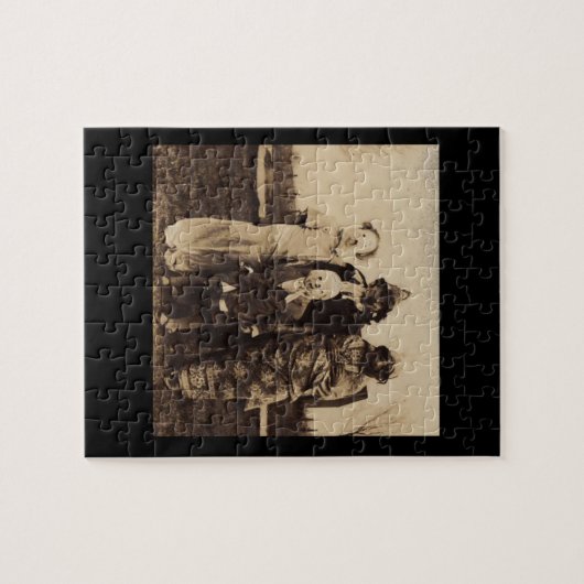 Groep van Creepy Legpuzzel (Horizontaal)